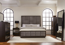 Load image into Gallery viewer, Durango Panel Bedroom Set Grey and Smoked Peppercorn
