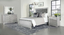 Load image into Gallery viewer, Eleanor Upholstered Tufted Bedroom Set Metallic
