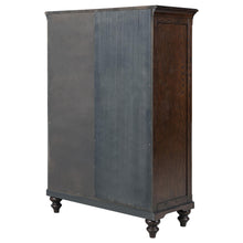 Load image into Gallery viewer, Andover 6-drawer Tempered Glass Door Chest Dark Oak
