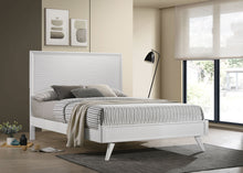 Load image into Gallery viewer, Janelle Panel Bed White
