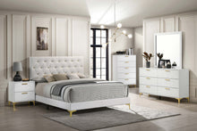 Load image into Gallery viewer, Kendall Panel Bed White
