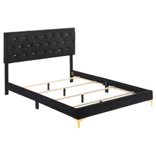 Load image into Gallery viewer, Kendall Panel Bed Black
