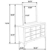 Load image into Gallery viewer, Trenton Dresser with Mirror
