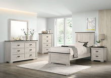 Load image into Gallery viewer, Crown Mark Furniture Leighton Full Panel Bed in White B8180-F
