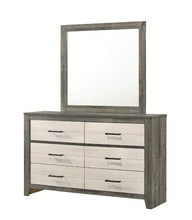 Load image into Gallery viewer, Crown Mark Furniture Rhett 6 Drawer Dresser in Gray
