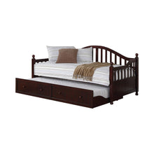 Load image into Gallery viewer, Dan Ryan Arched Back Twin Daybed with Trundle Cappuccino image
