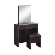 Load image into Gallery viewer, Harvey 2-piece Vanity Set with Lift-Top Stool Cappuccino image
