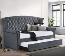 Load image into Gallery viewer, Scarlett Upholstered Tufted Twin Daybed with Trundle image
