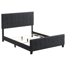 Load image into Gallery viewer, Fairfield Eastern King Upholstered Panel Bed Dark Grey image
