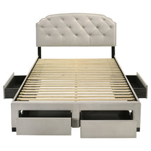 Load image into Gallery viewer, Marianna Panel Platform Storage Bed
