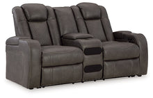 Load image into Gallery viewer, Fyne-Dyme Power Reclining Loveseat with Console image
