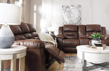 Load image into Gallery viewer, Stoneland Reclining Loveseat with Console
