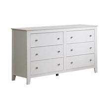 Load image into Gallery viewer, Selena 6-drawer Dresser Cream White image
