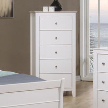 Load image into Gallery viewer, Selena 5-drawer Chest Cream White image
