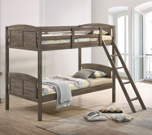 Flynn Bunk Bed Weathered Brown image