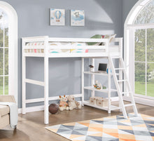 Load image into Gallery viewer, Anica 3-shelf Wood Twin Loft Bed
