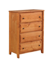 Load image into Gallery viewer, Wrangle Hill 4-drawer Chest Amber Wash image
