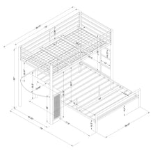 Load image into Gallery viewer, Fisher Loft Twin &amp; Full Beds
