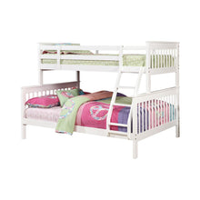 Load image into Gallery viewer, Chapman Twin Over Full Bunk Bed White image
