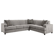 Load image into Gallery viewer, Tess L-shape Sleeper Sectional Grey image
