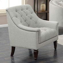Load image into Gallery viewer, Avonlea Sloped Arm Upholstered Chair Grey image
