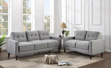 Load image into Gallery viewer, Bowen Upholstered Track Arms Tufted Sofa Set image
