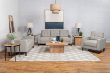 Load image into Gallery viewer, Bowen Upholstered Track Arms Tufted Sofa Set
