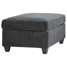 Load image into Gallery viewer, Mccord Upholstered Ottoman Dark Grey image
