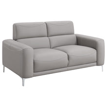 Load image into Gallery viewer, Glenmark Track Arm Upholstered Loveseat Taupe image
