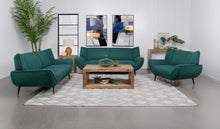 Load image into Gallery viewer, Acton Upholstered Flared Arm Living Room Set
