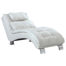 Load image into Gallery viewer, Dilleston Upholstered Chaise White image
