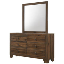 Load image into Gallery viewer, Crown Mark Millie Dresser in Brown Cherry

