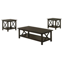 Load image into Gallery viewer, Rachelle 3-piece Occasional Table Set Deep Merlot
