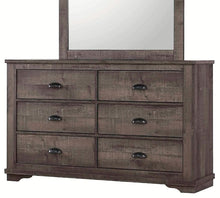 Load image into Gallery viewer, Crown Mark Furniture Coralee 6 Drawer Dresser in Gray image
