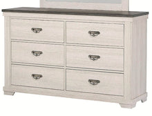 Load image into Gallery viewer, Crown Mark Furniture Leighton 6 Drawer Dresser in White image
