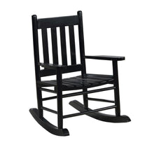 Load image into Gallery viewer, Annie Slat Back Youth Rocking Chair Black image
