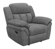 Load image into Gallery viewer, Bahrain Upholstered Glider Recliner Charcoal image

