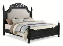 Load image into Gallery viewer, Crown Mark Furniture Kingsbury Queen Panel Bed in Black B1130-Q image
