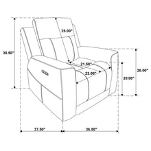 Load image into Gallery viewer, Kennett Power Reclining Sofa Set
