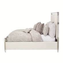 Load image into Gallery viewer, AICO Furniture Penthouse King Upholstered Platform Bed in Ash Gray
