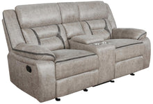 Load image into Gallery viewer, Greer Upholstered Tufted Back Glider Loveseat image
