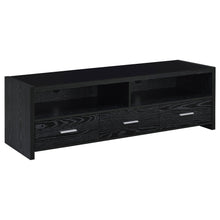 Load image into Gallery viewer, Alton 62&quot; 3-drawer TV Console Black Oak image
