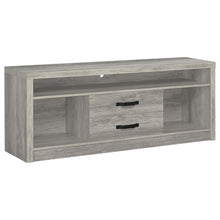 Load image into Gallery viewer, Burke 2-drawer TV Console Grey Driftwood image
