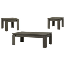 Load image into Gallery viewer, Cain 3-piece Occasional Table Set Weathered Grey image
