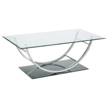 Load image into Gallery viewer, Danville U-shaped Coffee Table Chrome image
