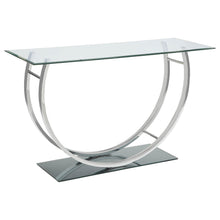 Load image into Gallery viewer, Danville U-shaped Sofa Table Chrome image
