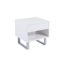 Load image into Gallery viewer, Atchison 1-drawer End Table High Glossy White image
