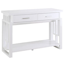 Load image into Gallery viewer, Schmitt Rectangular 2-drawer Sofa Table High Glossy White image
