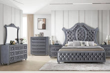 Load image into Gallery viewer, Crown Mark Furniture Voltare Dresser in Dark Grey
