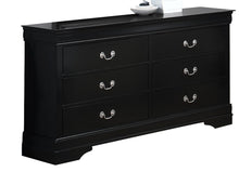 Load image into Gallery viewer, Crown Mark Furniture Louis Philip Dresser in Black image
